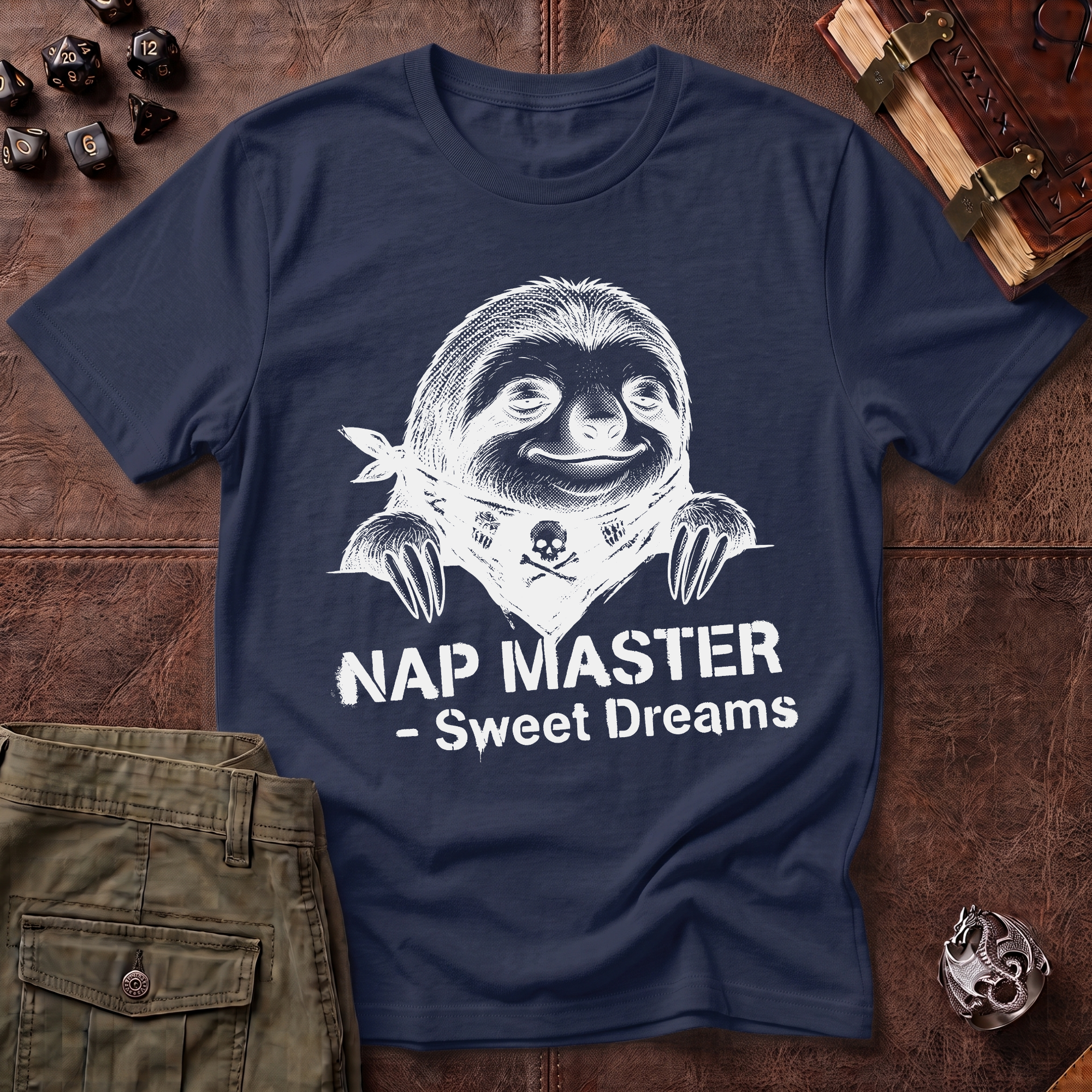 Nap Master Sloth T-Shirt