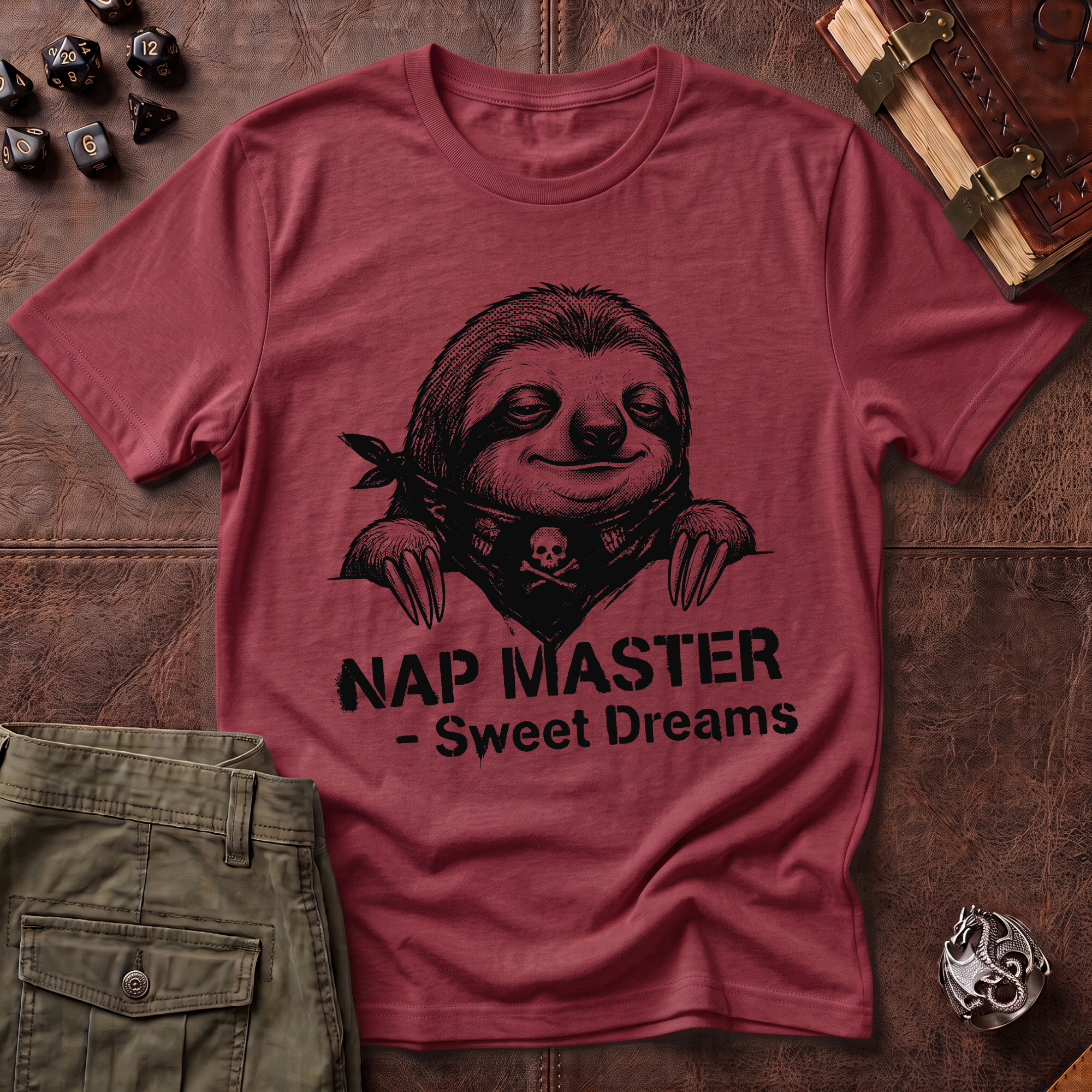 Nap Master Sloth T-Shirt