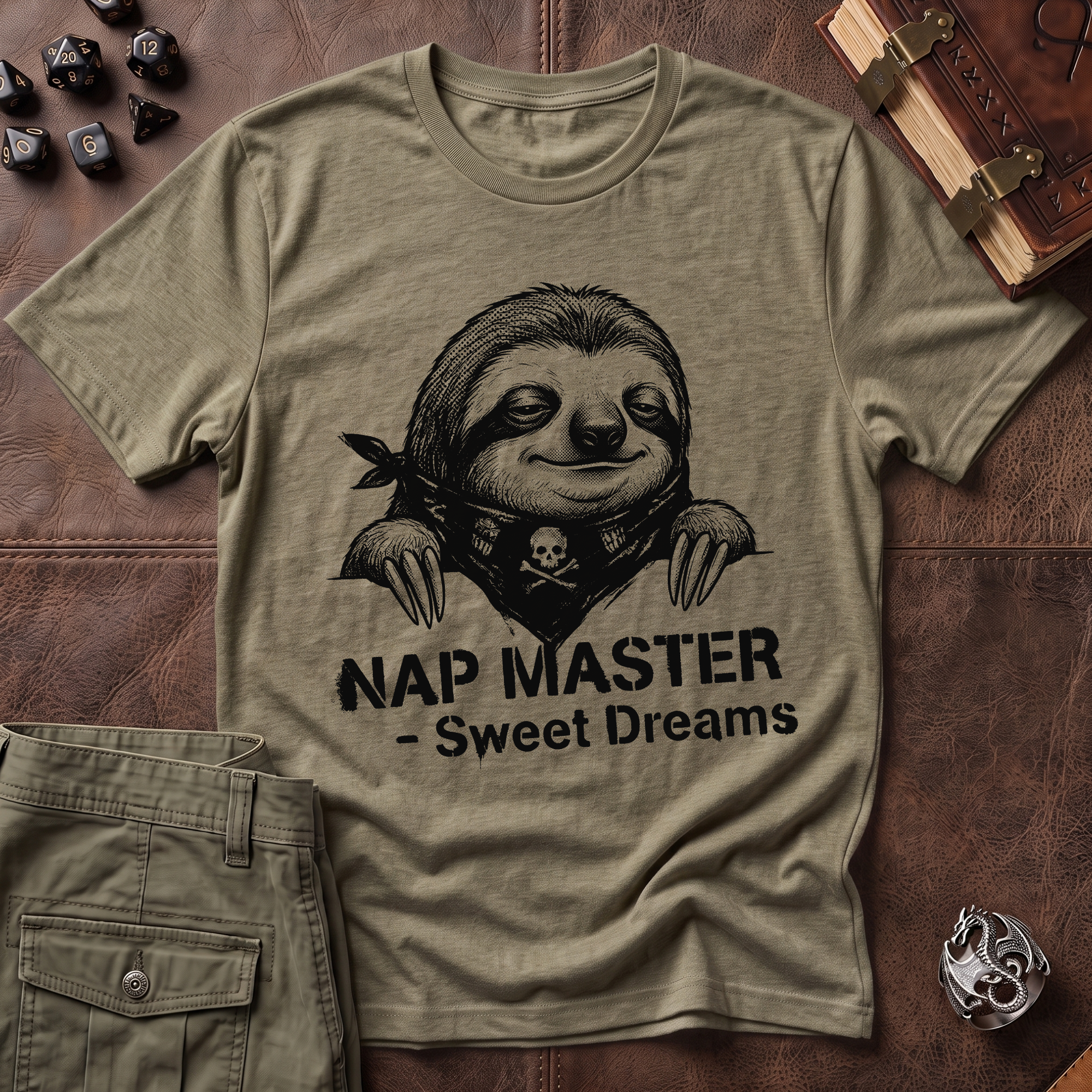 Nap Master Sloth T-Shirt