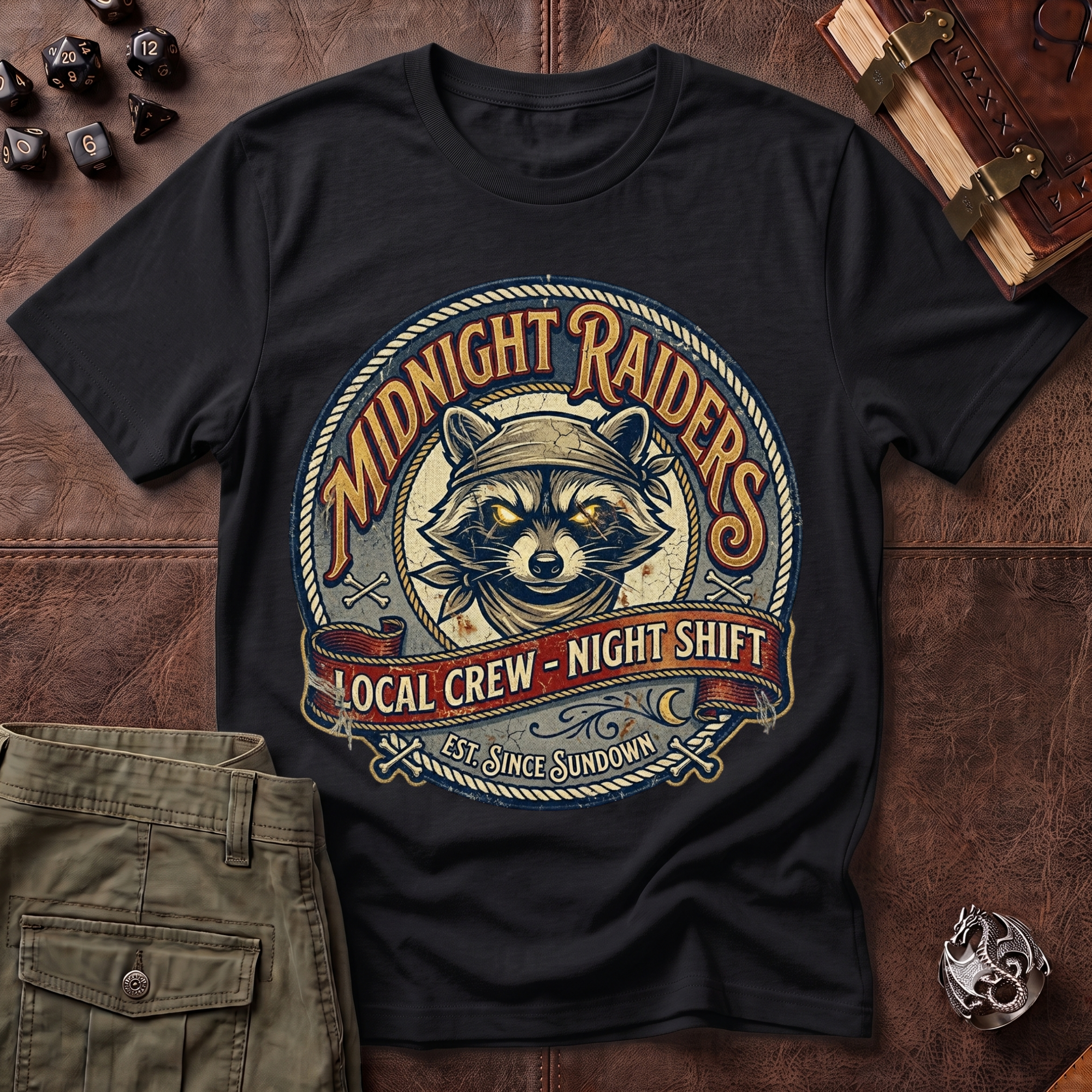 Midnight Raiders Trash Panda T-Shirt