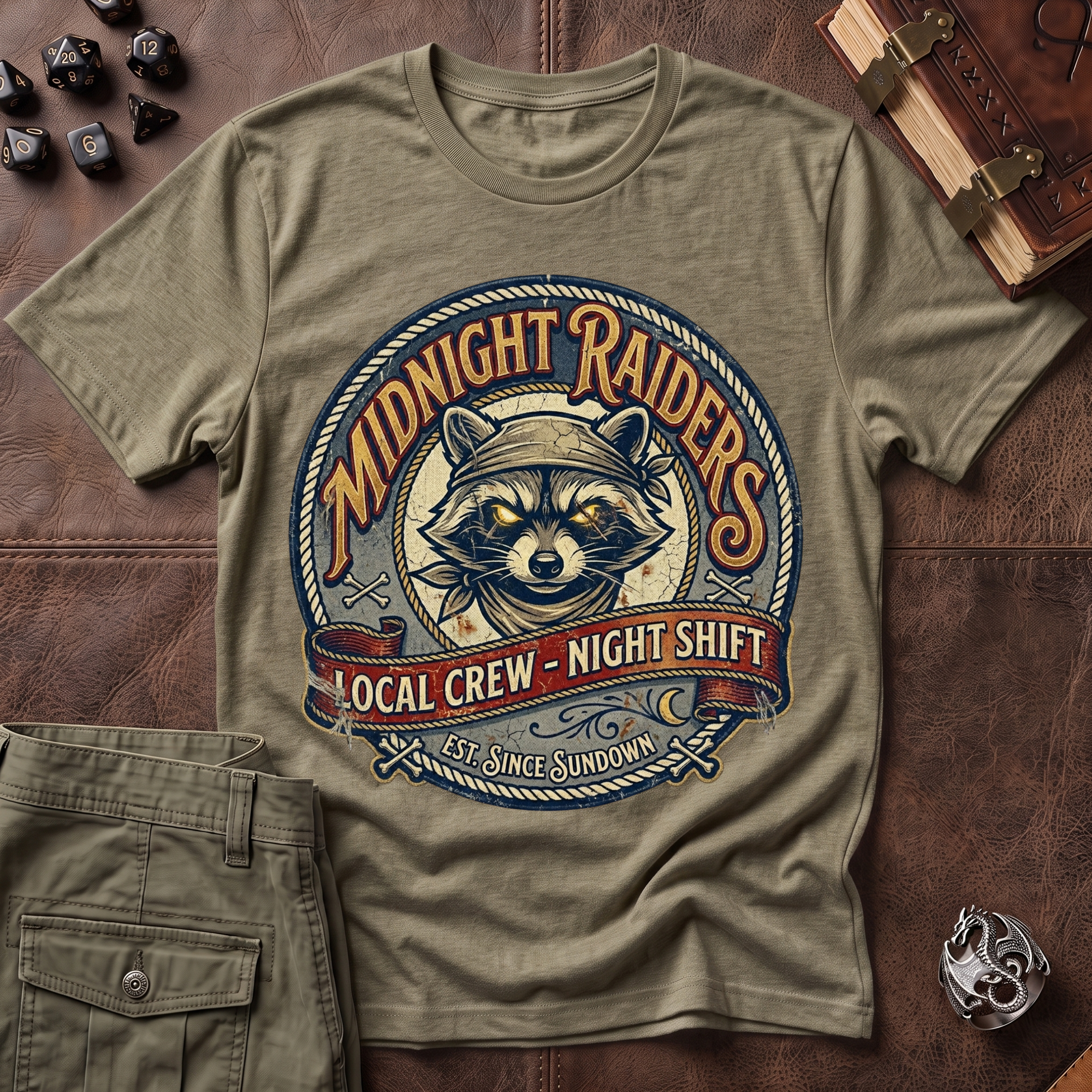 Midnight Raiders Trash Panda T-Shirt