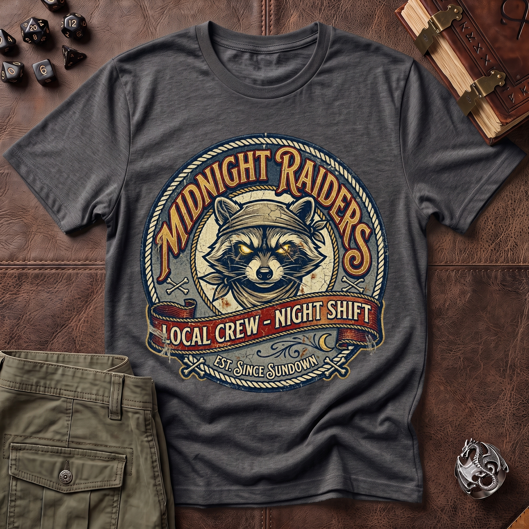 Midnight Raiders Trash Panda T-Shirt