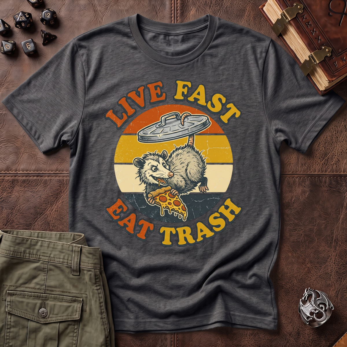 Live Fast Eat Trash T-Shirt