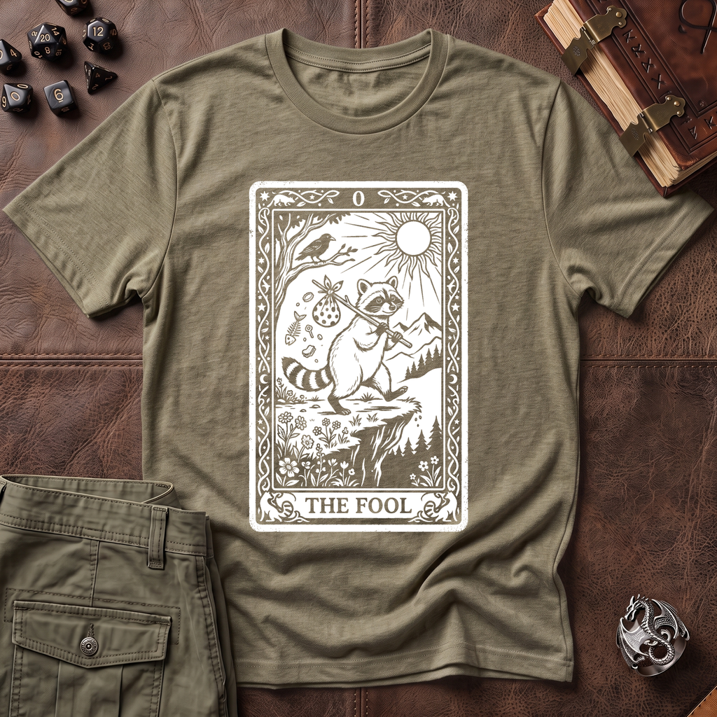 Trash Panda Tarot Fool T-Shirt