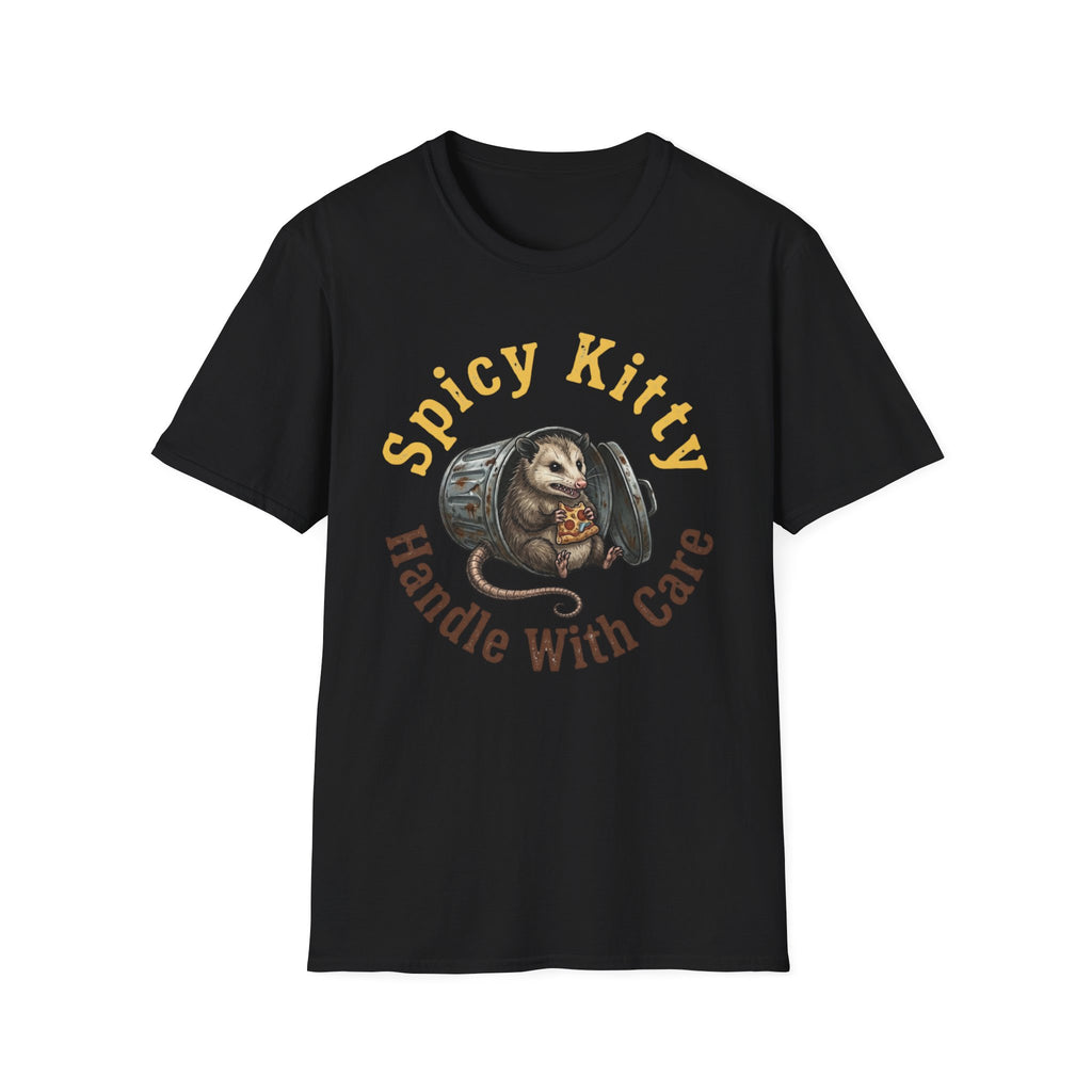 Spicy Kitty Handle with Care T-Shirt