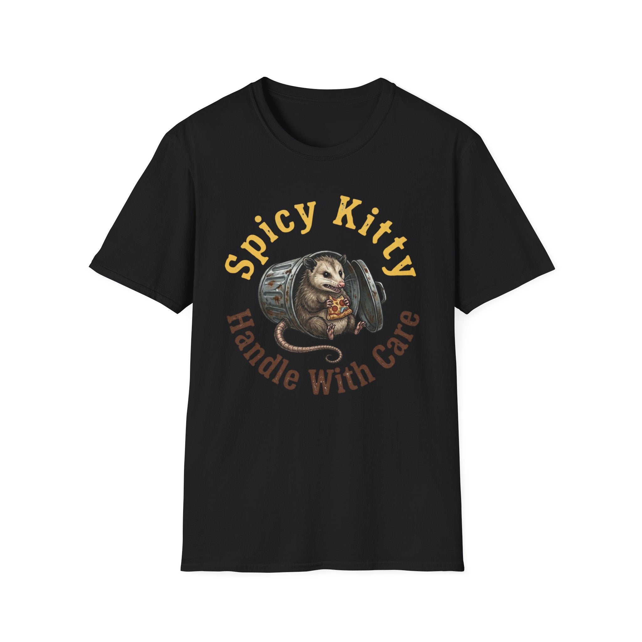 Spicy Kitty Handle with Care T-Shirt