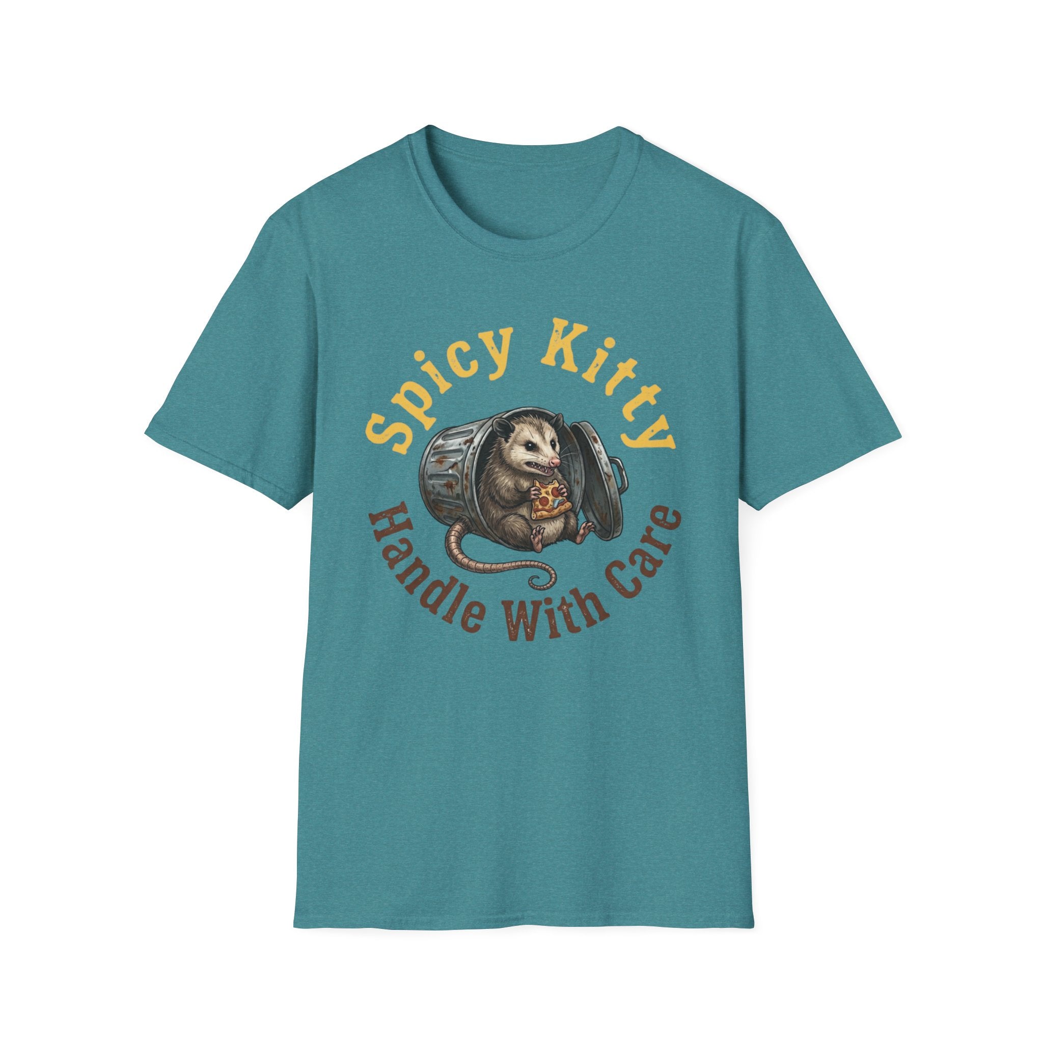 Spicy Kitty Handle with Care T-Shirt