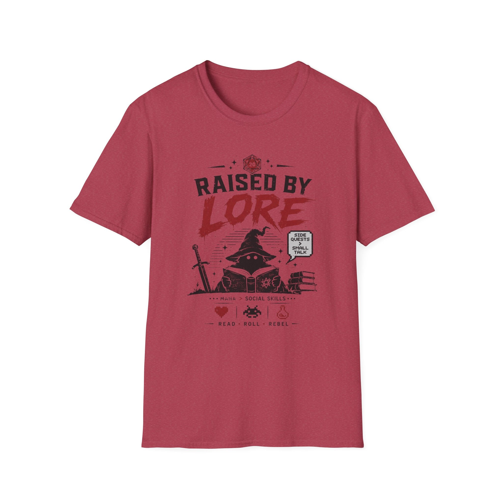 Raised By Lore Wizard T-Shirt