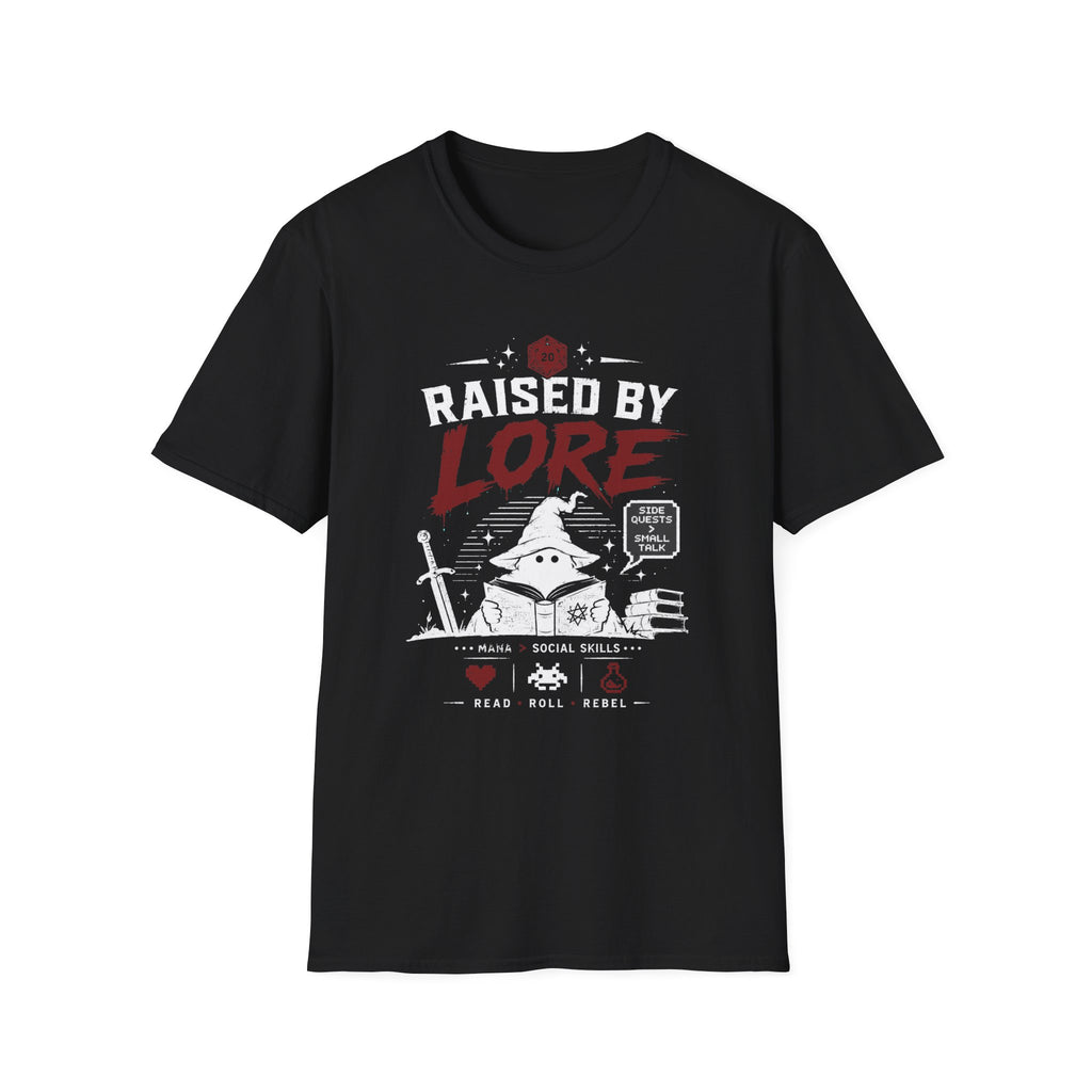 Raised By Lore Wizard T-Shirt