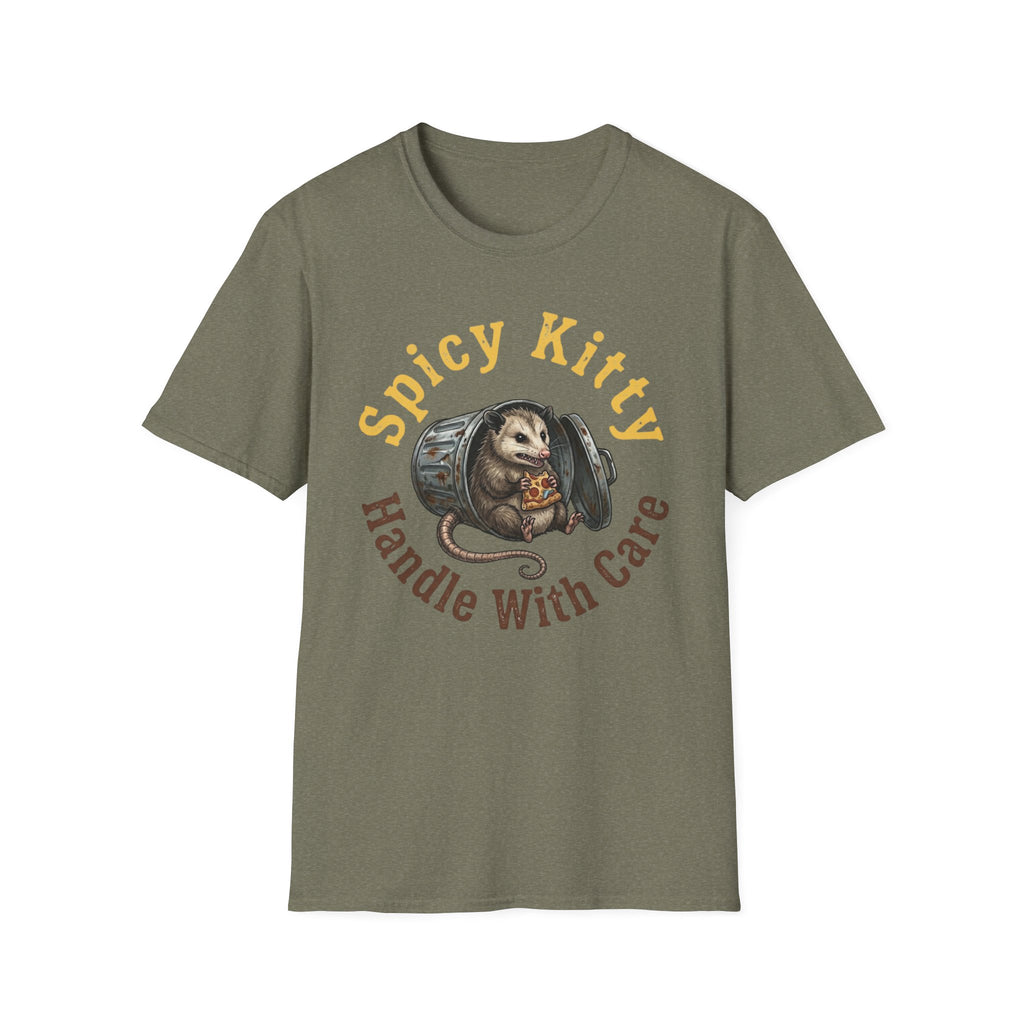 Spicy Kitty Handle with Care T-Shirt