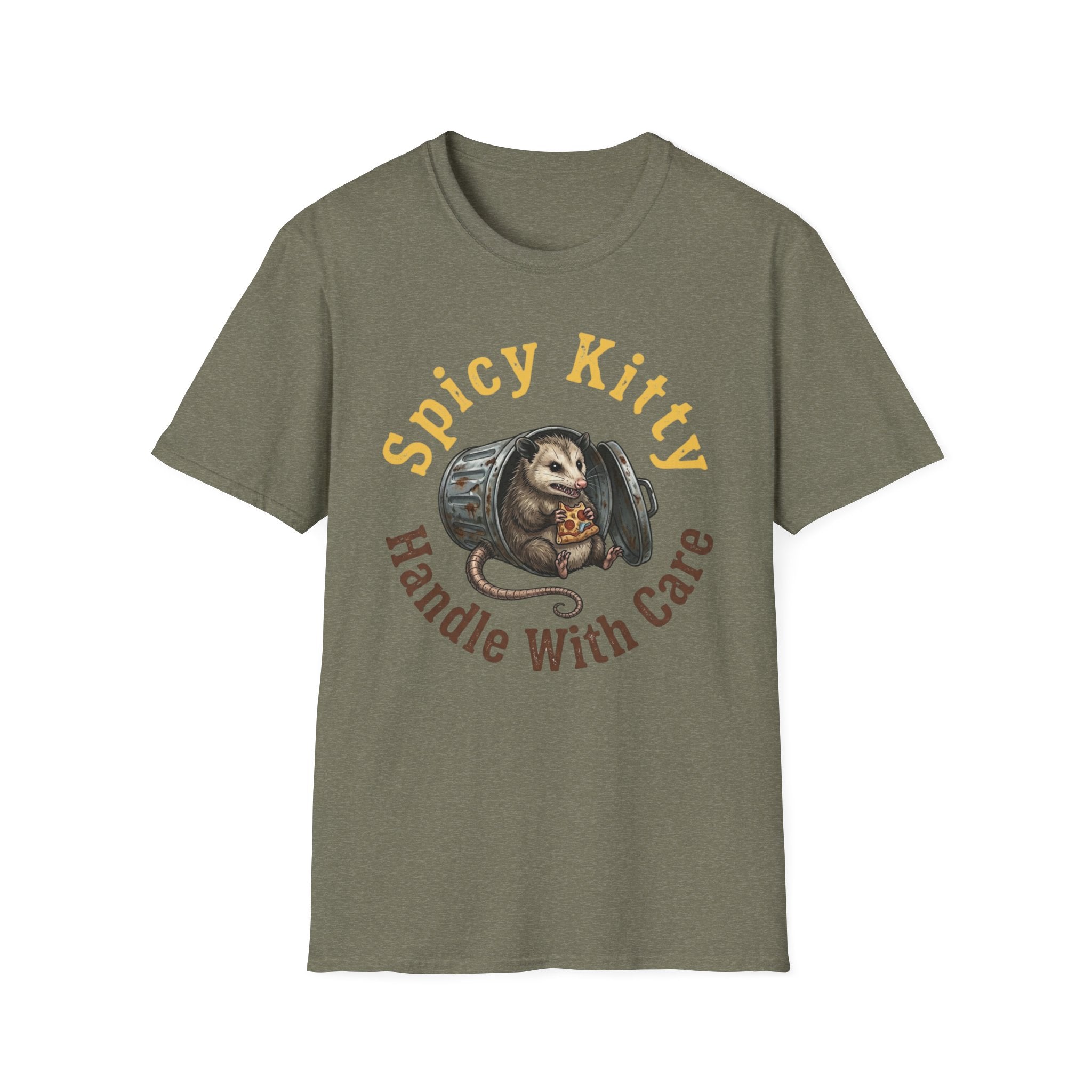 Spicy Kitty Handle with Care T-Shirt